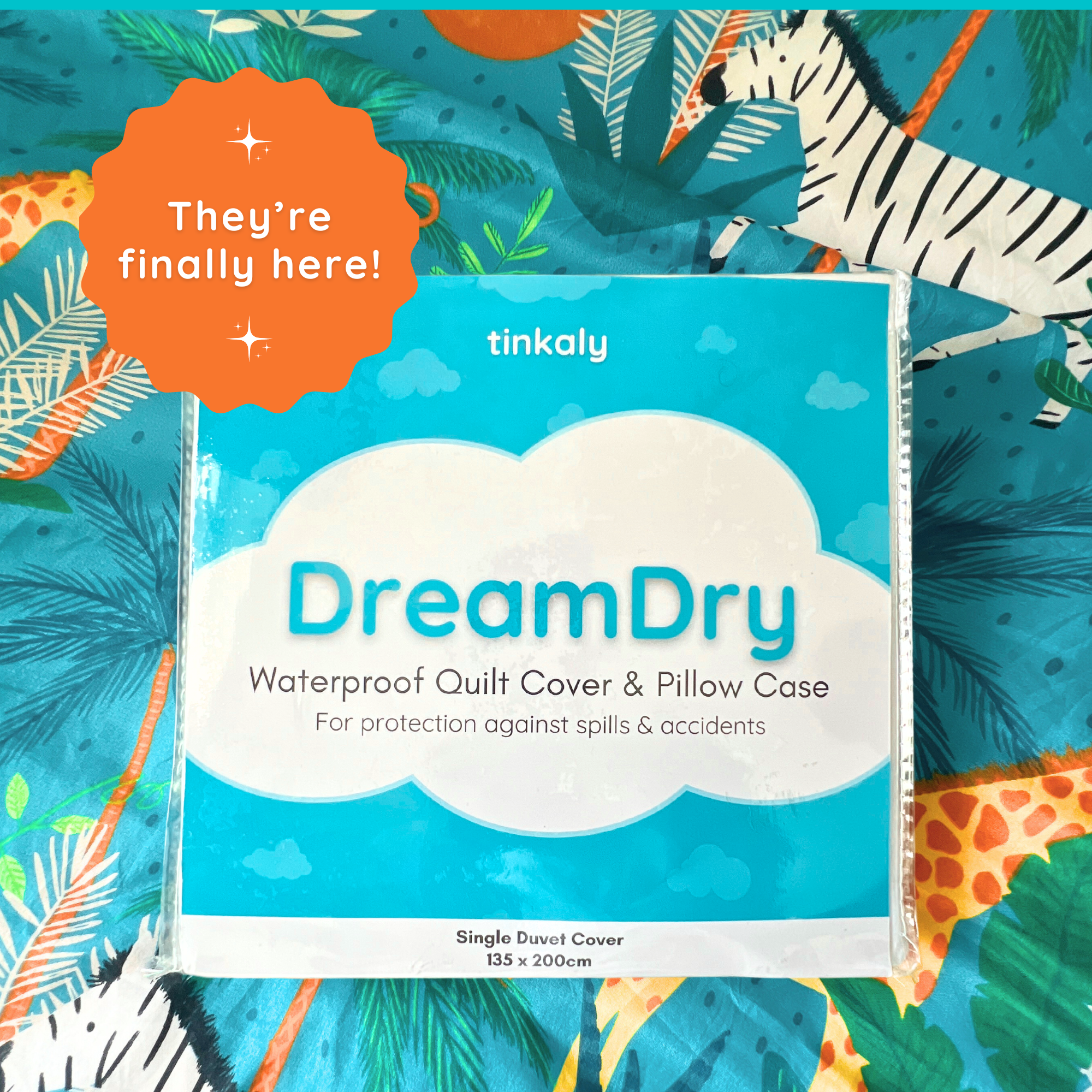 DreamDry Waterproof Quilt Cover & Pillow Case