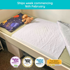 Piddle Pads - Waterproof bedwetting & potty training bed protectors (Pack of 2)